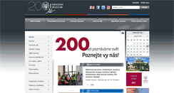 Desktop Screenshot of nm.cz